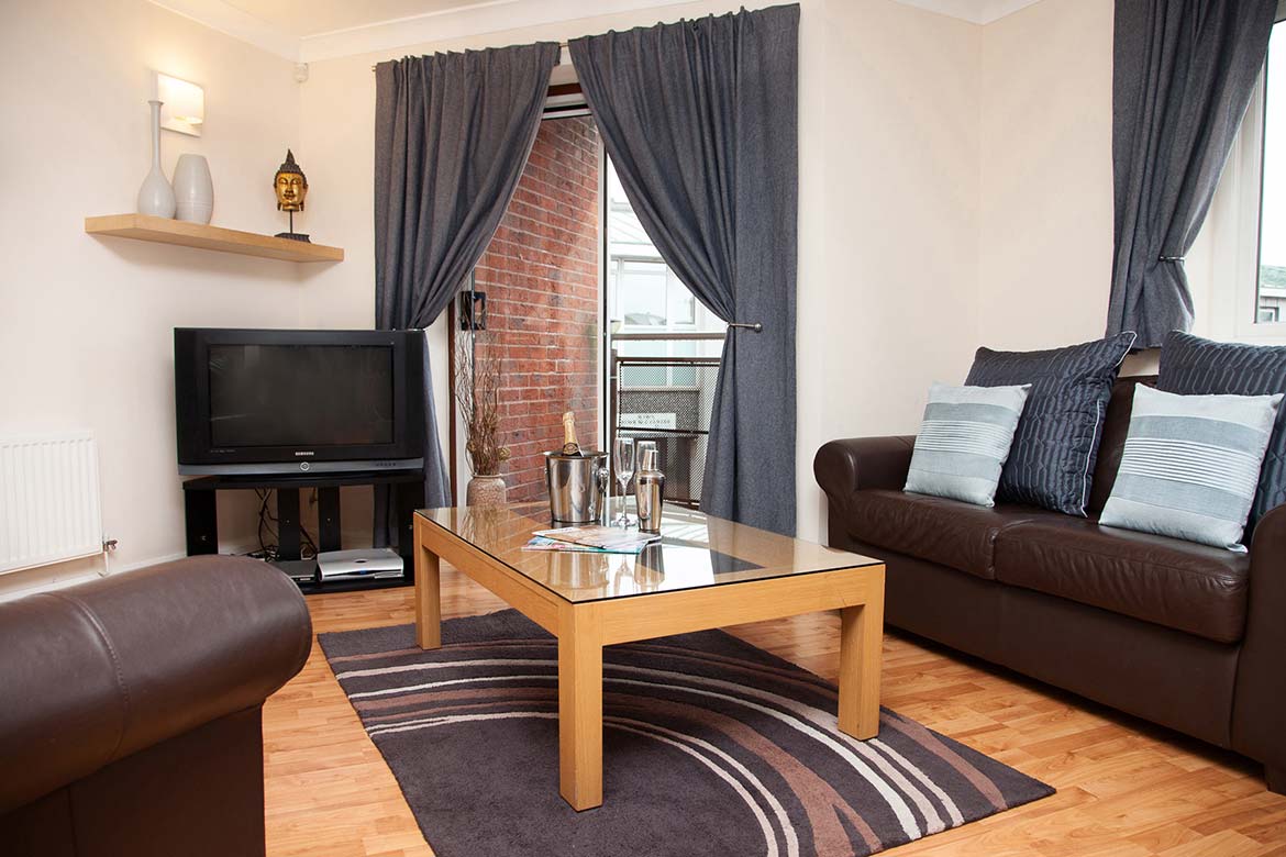 Lounge through to balcony